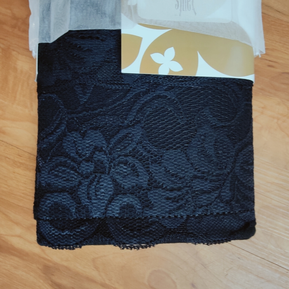 Baboosh Tauts by Brooke Burke Black Lace Post Pregnancy Postnatal Belly Wrap, S